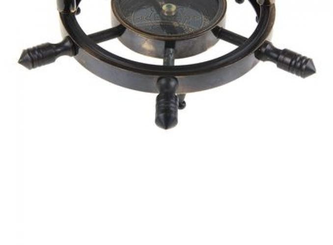Сувенирные песочные часы с компасом (5 мин) Время