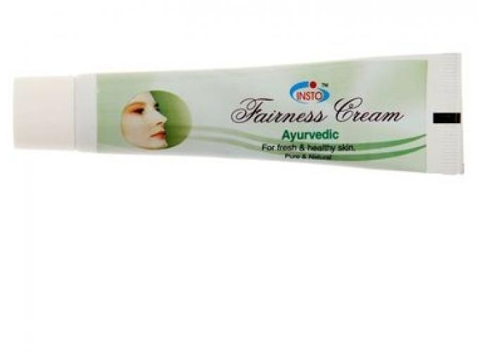 Крем для лица осветляющий травяной Insto Fairness cream Ayurvedic, 25 г
