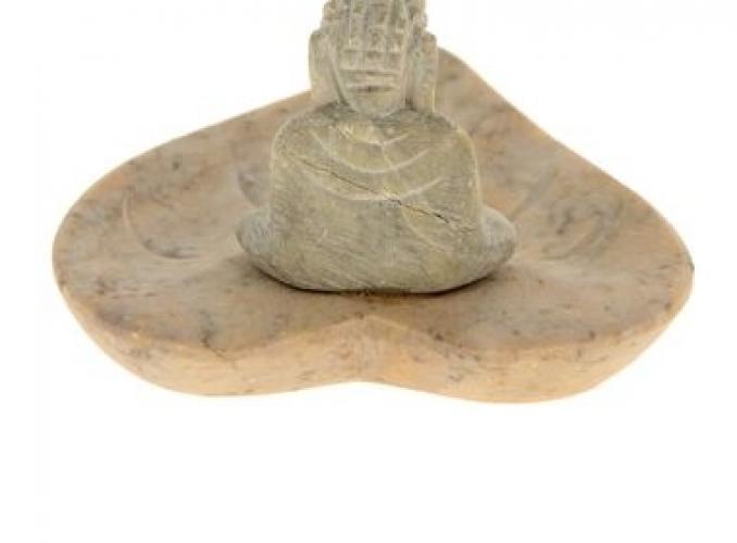 Подставка под благовония Будда на листе