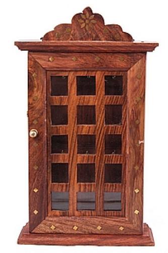 Ящик для ключей  с инкрустацией (дерево) №132
