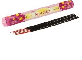 Благовония шестигранник Sarathi Королева Ночи Nightqueen 20 палочек в упаковке