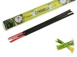 Благовония шестигранник Sarathi Citronella Цитронелла 20 палочек в упаковке