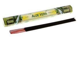 Благовония  шестигранник Sarathi  Алое Aloe Vera 20 палочек в упаковке