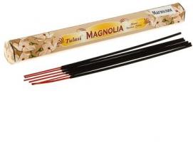 Благовония шестигранник Sarathi Магнолия Magnolia 20 палочек в упаковке