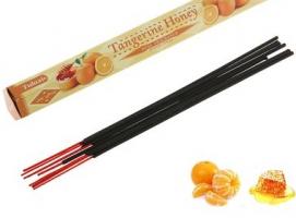 Благовония шестигранник Sarathi Tangerine Honey Мандарин мед 20 палочек в упаковке