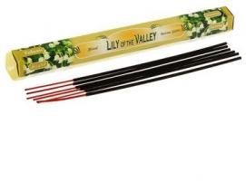 Благовония шестигранник Sarathi Долина Лилий Lily Valley 20 палочек в упаковке